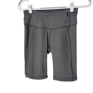 Calia By Carrie Underwood Shorts XS Gray Biker Zip Pocket Stretch Athleisure Gym